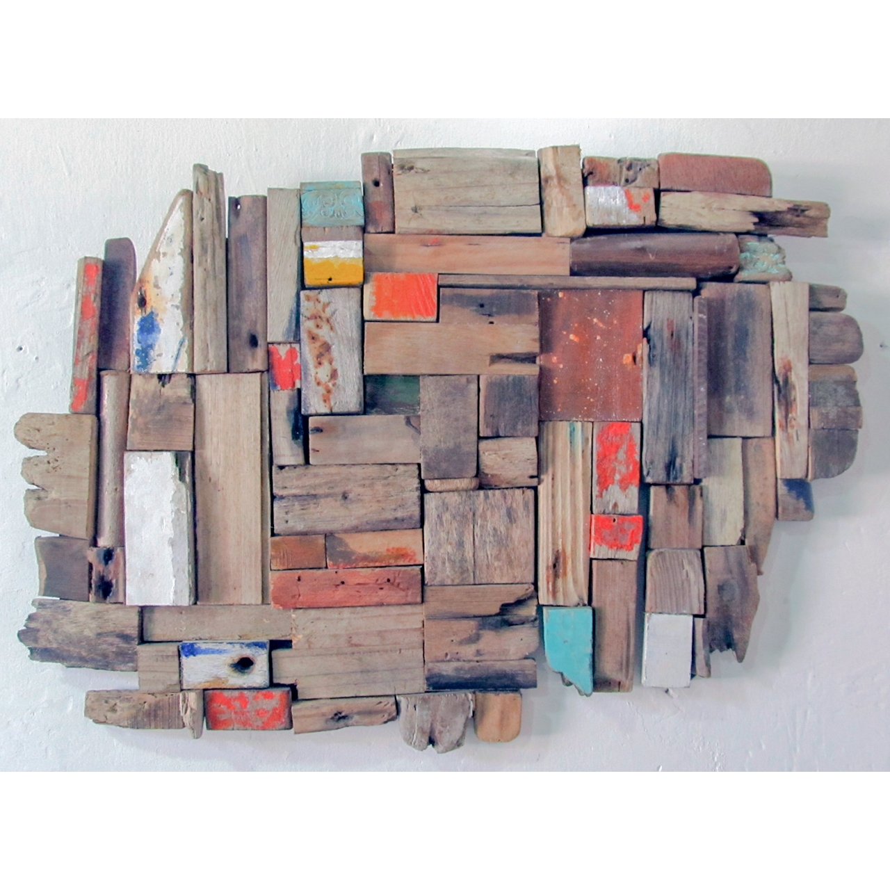 Composición en Madera, Assemblage