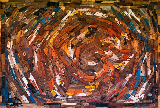 Caracas Abstracta, Assemblage, 120x80cm / 47.2x31.5