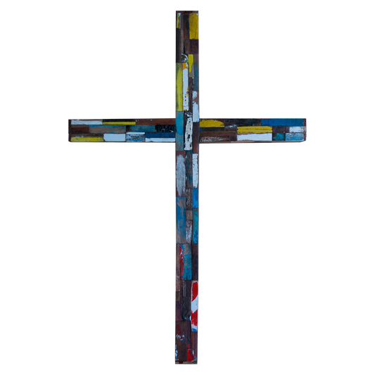 Cruz de Mayo, Assemblage, 90x60cm / 35.4x23.6in