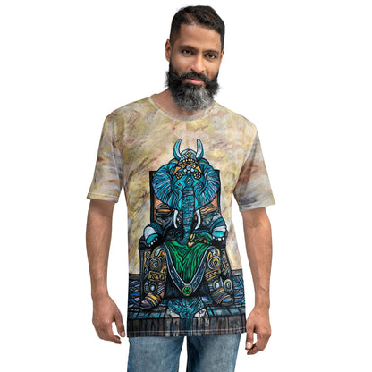 Elephant King, Unisex All Over Print T-Shirt