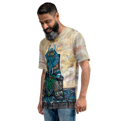 Elephant King, Unisex All Over Print T-Shirt