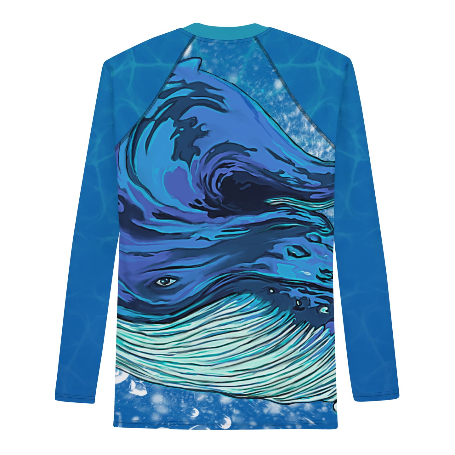 Humpback Whale, Men's Rash Guard