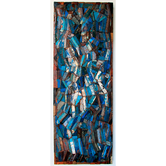 Interdimensional, Assemblage, 40x120cm / 15.7x47.2in