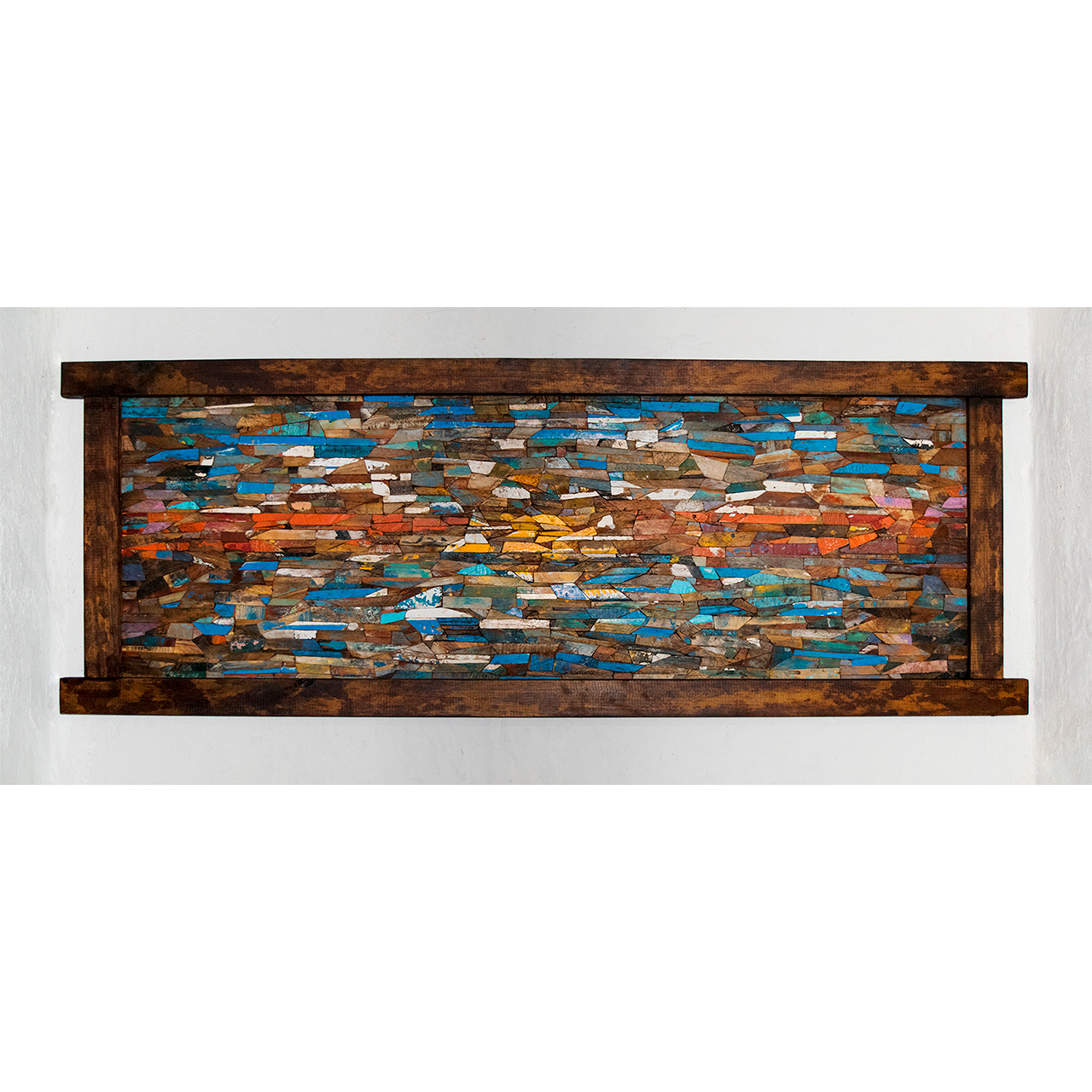 Primero de Septiembre, Assemblage, 165x60cm / 65x23.6in