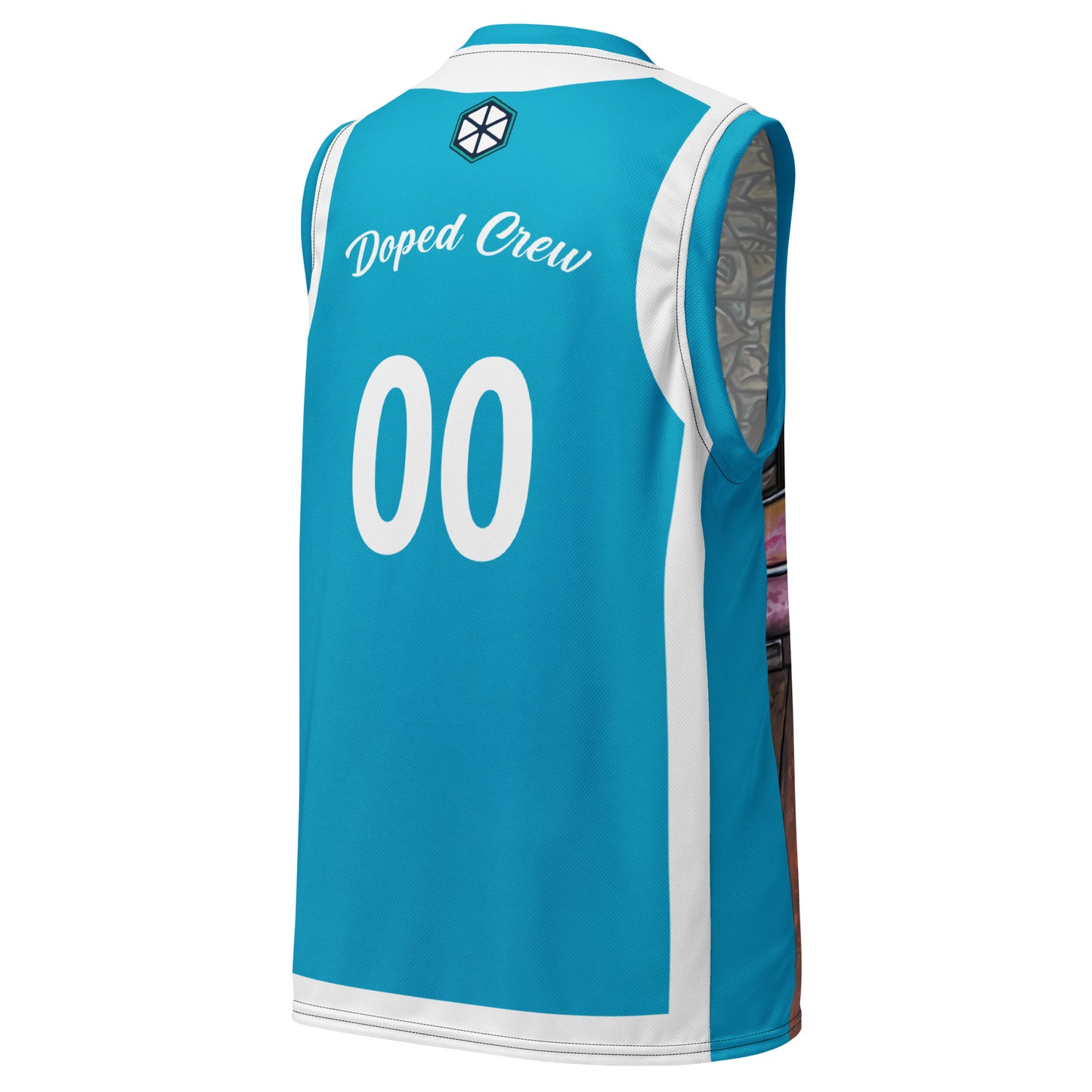 Spider Monk, Doped Crew, Recycled unisex basketball jersey