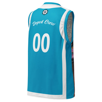 Spider Monk, Doped Crew, Recycled unisex basketball jersey