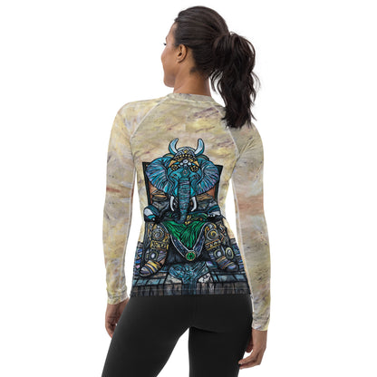 Elephant King, Women's Rash Guard