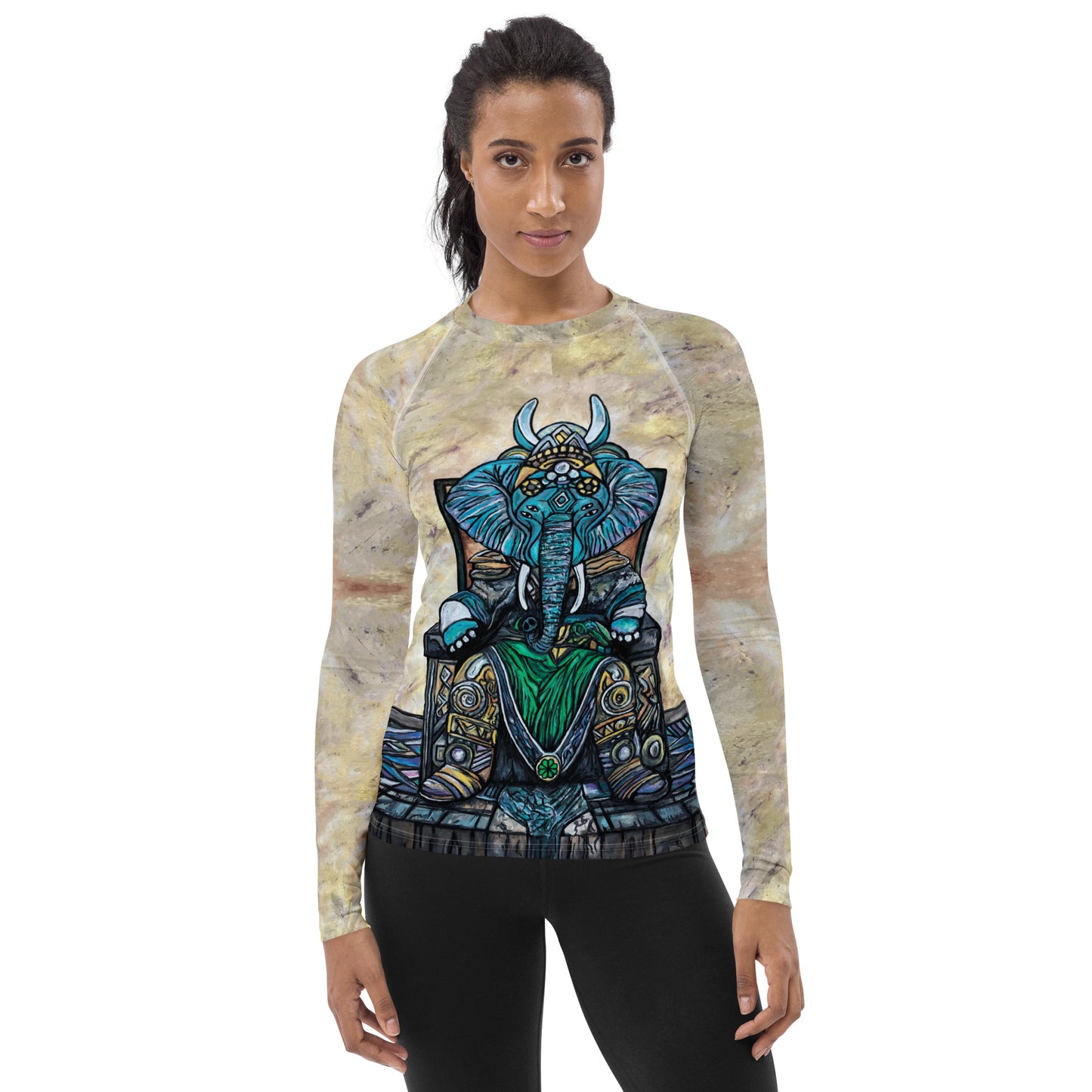 Elephant King, Women's Rash Guard