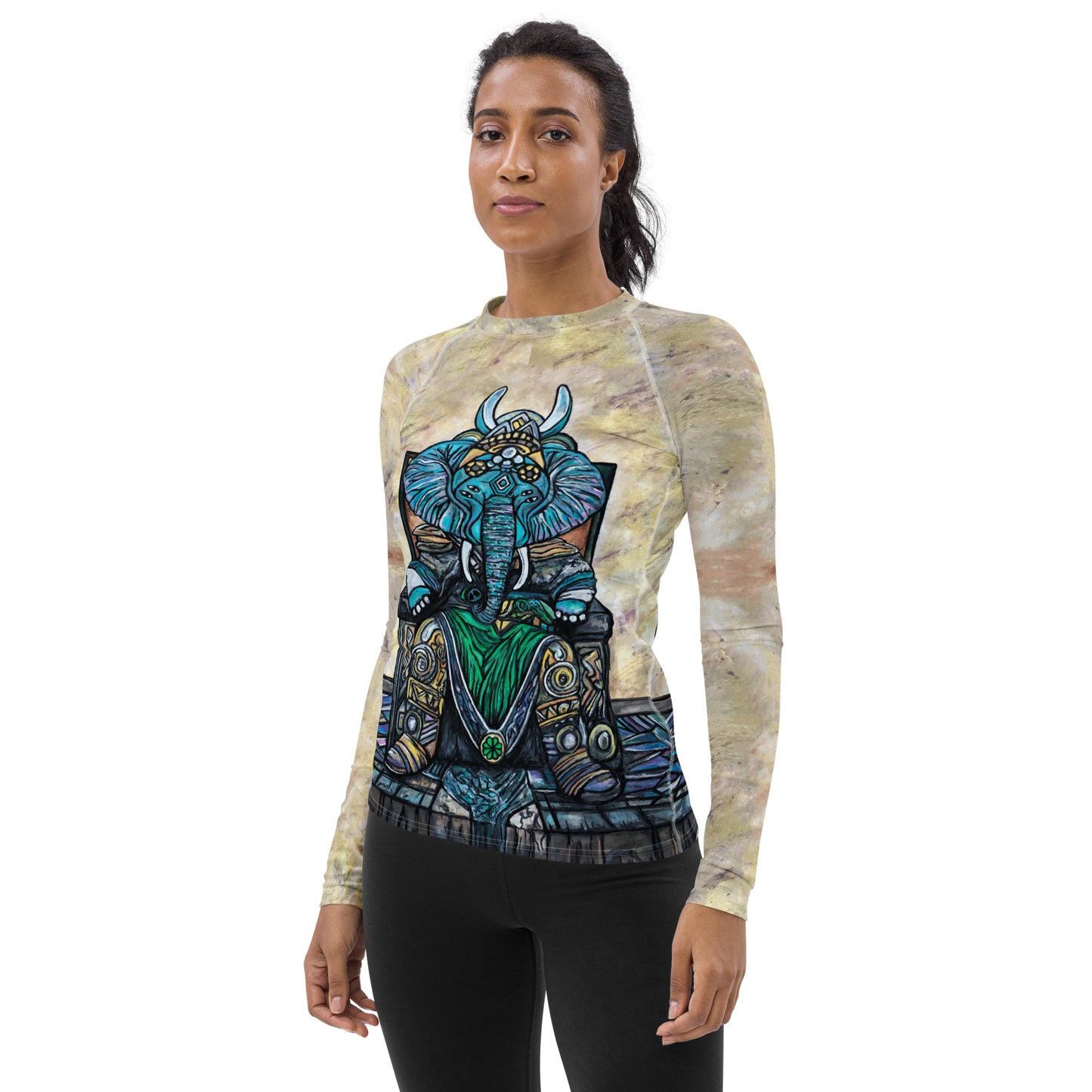 Elephant King, Women's Rash Guard