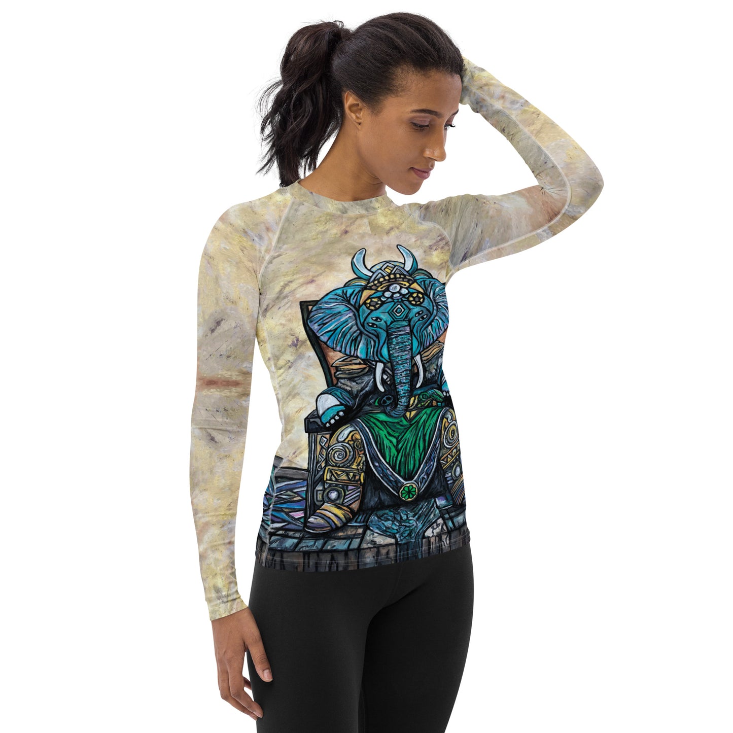 Elephant King, Women's Rash Guard