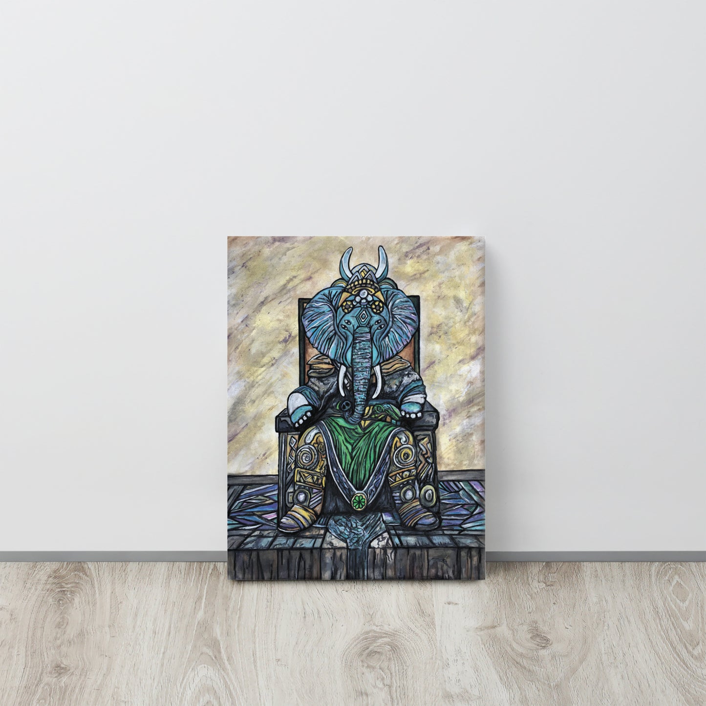 Elephant King, Canvas Print, Int.