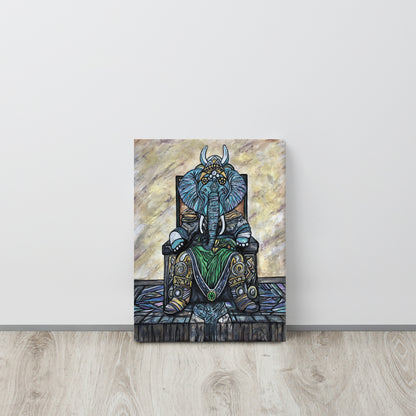 Elephant King, Canvas Print, Int.