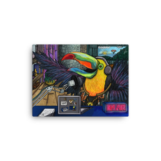 Keel Bill Toucan, Doped Crew, Canvas Print, Int.