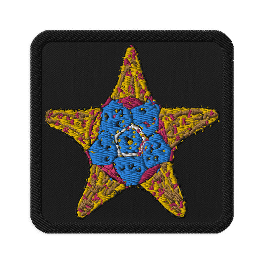 Starfish Y, Embroidered patches