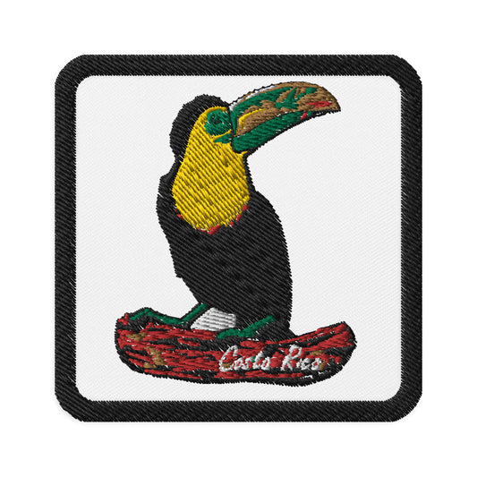 Toucan Keel Billed, Embroidered patches