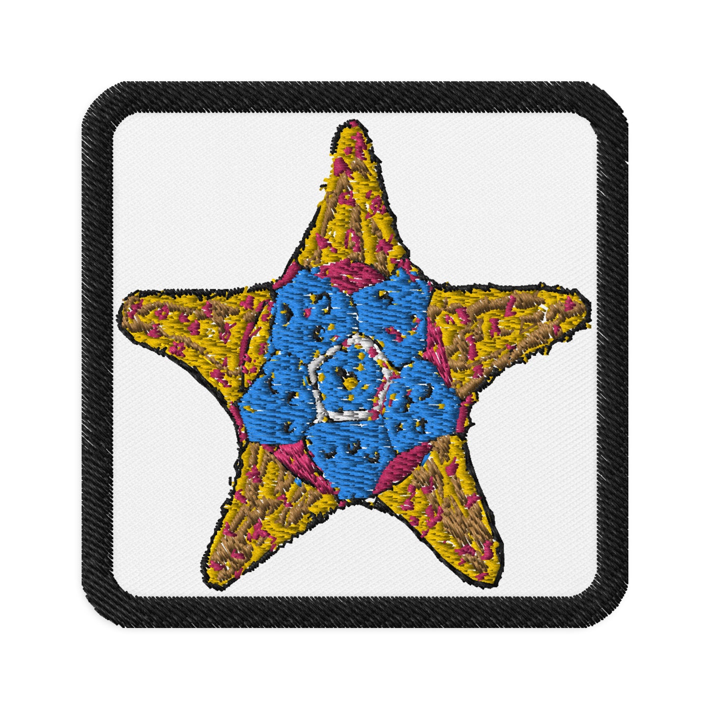 Starfish Y, Embroidered patches