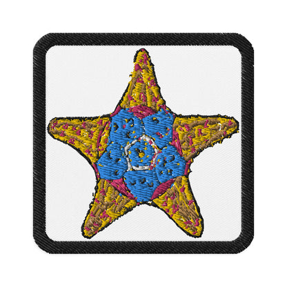 Starfish Y, Embroidered patches