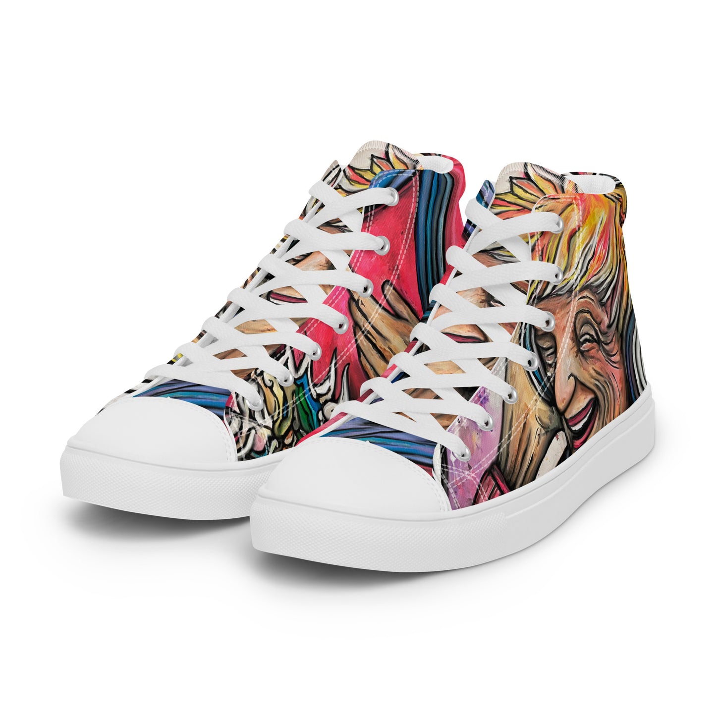 Souling, Men’s high top canvas shoes