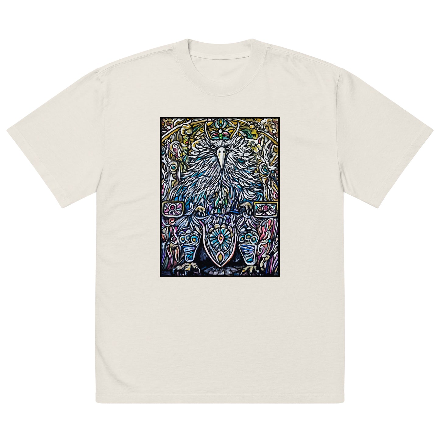 Eagle King, Unisex Oversized T-Shirt