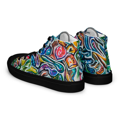 Trip, Women’s high top canvas shoes