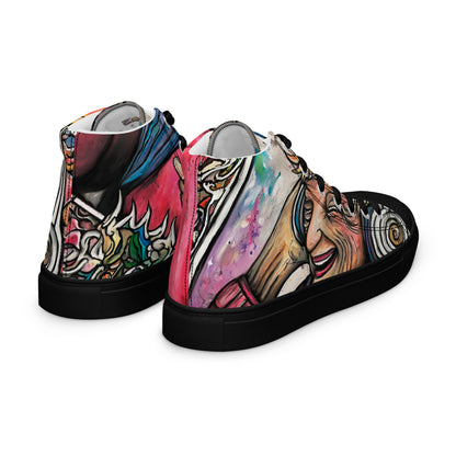 Souling, Women’s high top canvas shoes