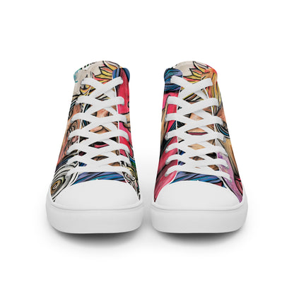 Souling, Women’s high top canvas shoes