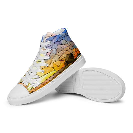 Serenity, Women’s high top canvas shoes