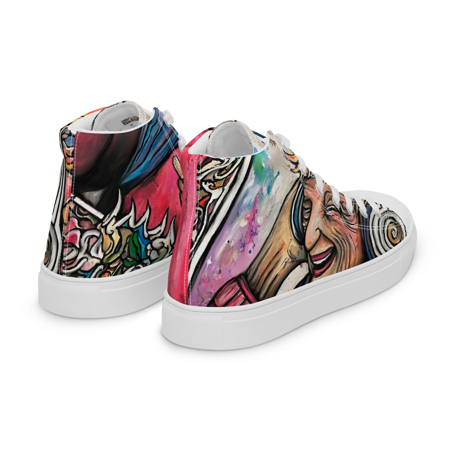 Souling, Women’s high top canvas shoes