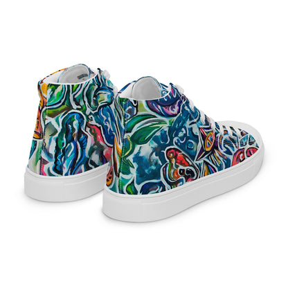 Trip, Women’s high top canvas shoes