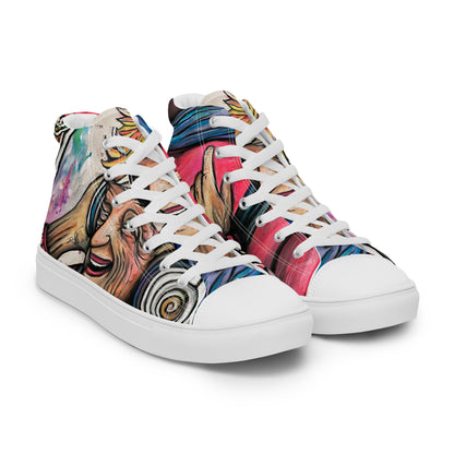 Souling, Women’s high top canvas shoes